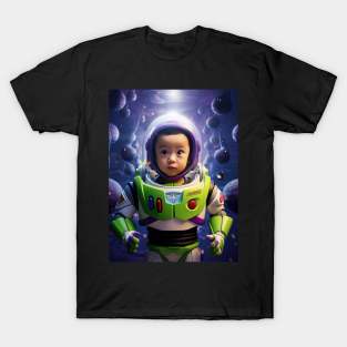 cute kid spacesuit T-Shirt